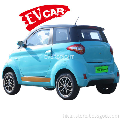 يستخدم مصنع Lesheng الصيني السيارات Baic EC180 Electric New Four Wheels Car Car Solar Electric Carn